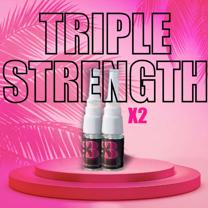 2 Triple Strength Tanning Sprays